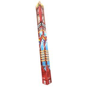 3-D Macaw Nylon Kite 6ft. Wingspan Durable Airframe HiTex Fabric Includes Line &